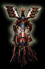 Native Indian Art -Pugwis Mask