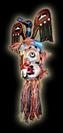 Native Indian Art - Pugwis Mask