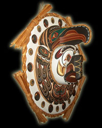 Native Indian Art - Moon Mask
