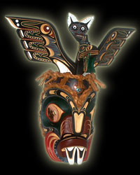 Native Indian Art - Pugwis Mask