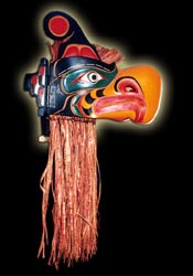 Native Indian Art - Ceremonial Transformation Masks - Thunderbird Mask